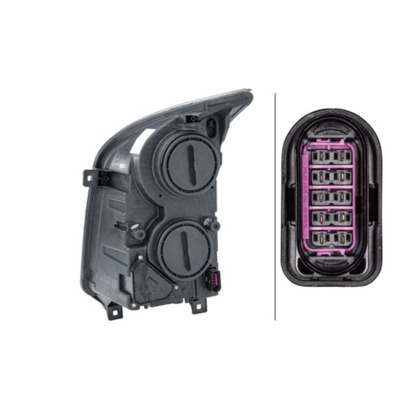 Faro Anteriore Destro Volkswagen Crafter 30-50 Furgone 2013+ – 2H7 Originale HELLA – foto 2