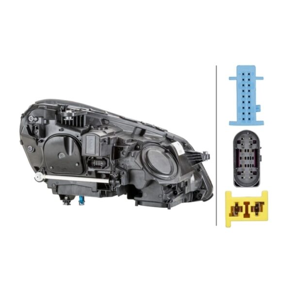 Scheinwerfer Links Mercedes Klasse E 2013+ – LED Original HELLA – Bild 2