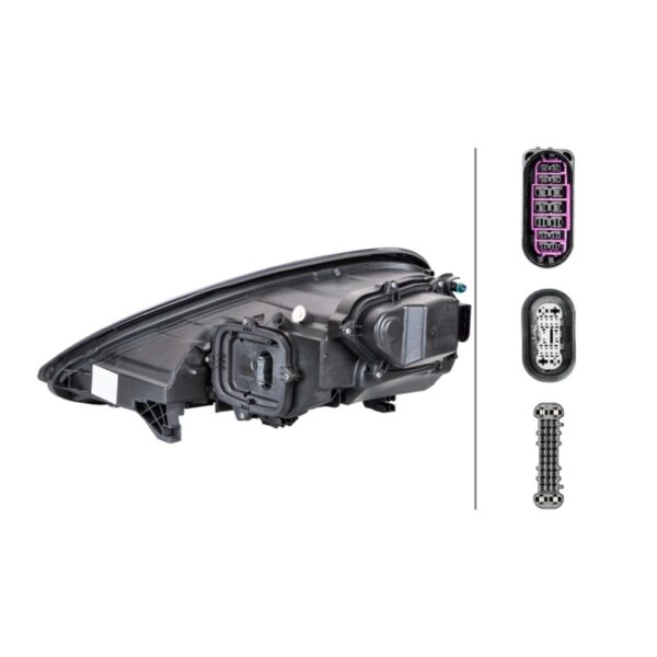 Faro Anteriore Destro Porsche Panamera 2013+ – LED Originale HELLA – foto 2
