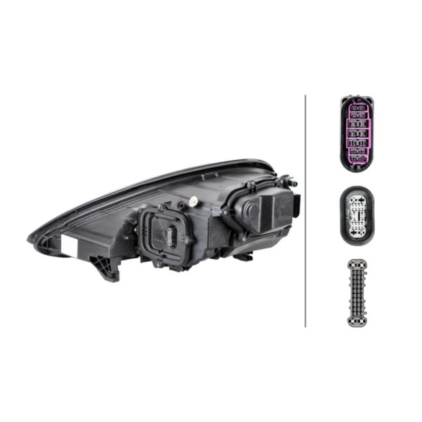 Scheinwerfer Rechts Porsche Panamera 2013+ – LED Original HELLA – Bild 2