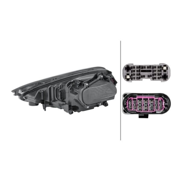 Faro Anteriore Destro Porsche Cayenne 2014+ – LED Originale HELLA – foto 2