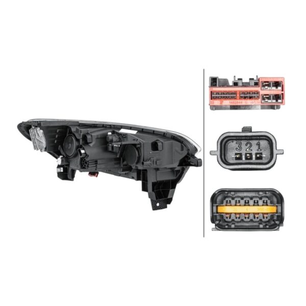 Faro Anteriore Sinistro Renault Kadjar 2015+ – LED Originale HELLA – foto 2