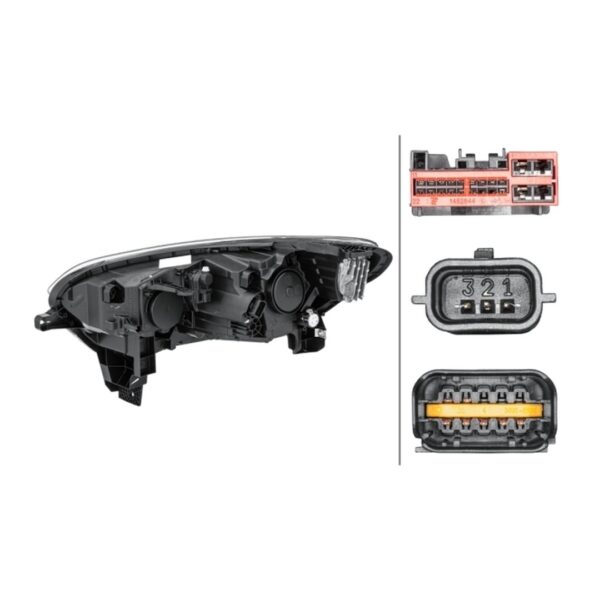 Scheinwerfer Rechts Renault Kadjar 2015+ – LED Original HELLA – Bild 2