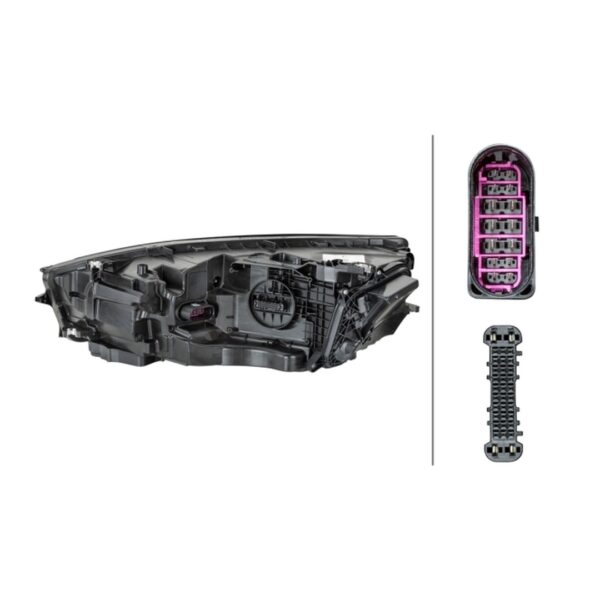 Faro Anteriore Destro Audi A7 Sportback 2014+ – LED Originale HELLA – foto 2