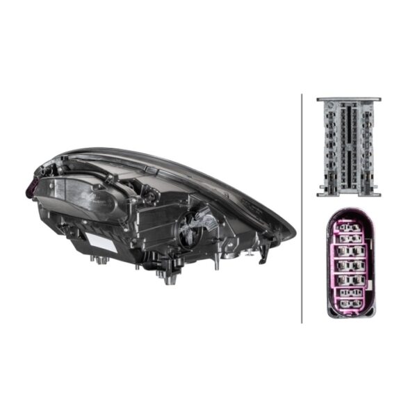 Faro Anteriore Sinistro Porsche Panamera 2016+ – LED Originale HELLA – foto 2