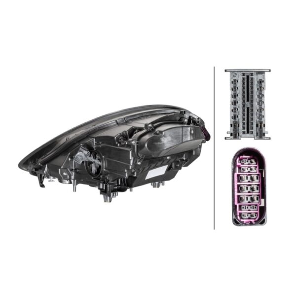 Scheinwerfer Rechts Porsche Panamera 2016+ – LED Original HELLA – Bild 2