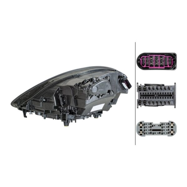 Scheinwerfer Rechts Porsche Panamera 2016+ – LED Original HELLA – Bild 2