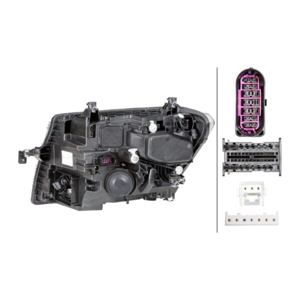 Scheinwerfer Rechts Volkswagen Crafter Kastenwagen 2016+ – LED Original HELLA – Bild 2