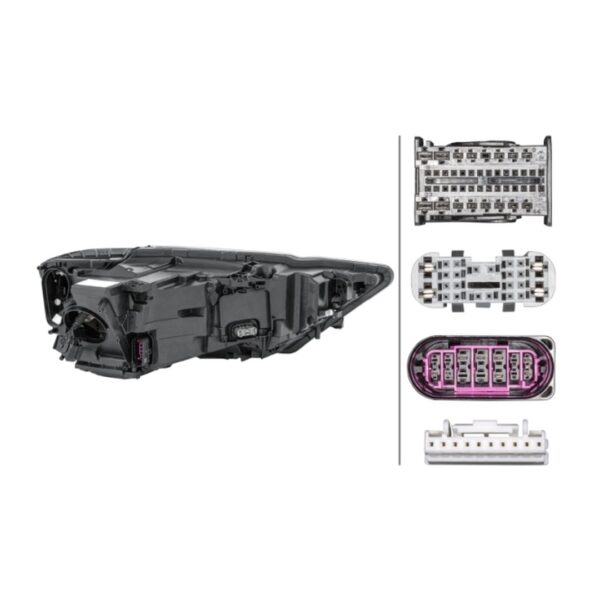 Scheinwerfer Links Audi A8 2017+ – LED Original HELLA – Bild 2