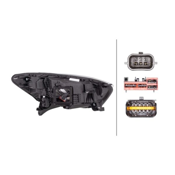 Faro Anteriore Sinistro Renault Captur I 2017+ – LED Originale HELLA – foto 2