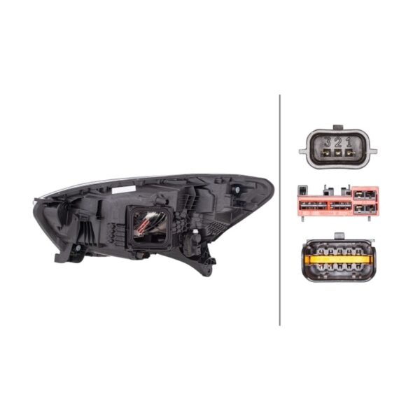 Scheinwerfer Rechts Renault Captur I 2017+ – LED Original HELLA – Bild 2
