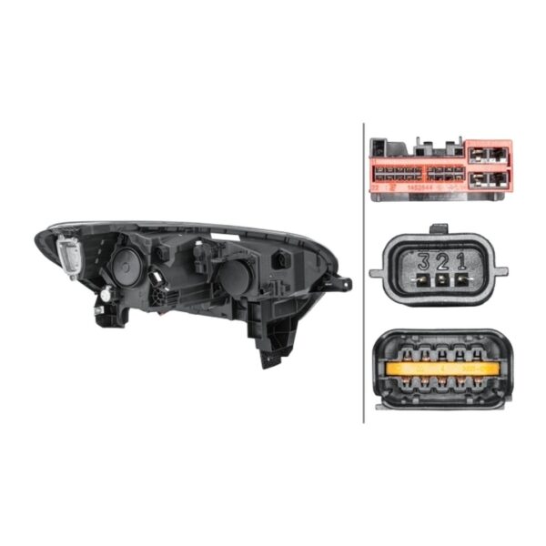Faro Anteriore Sinistro Renault Kadjar 2018+ – LED Originale HELLA – foto 2