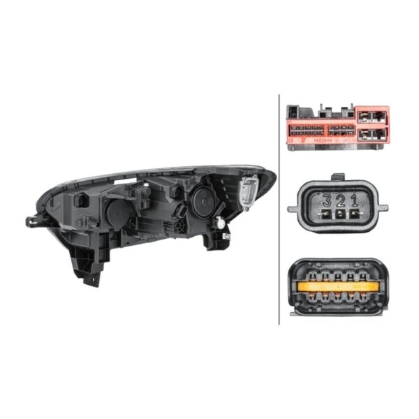 Faro Anteriore Destro Renault Kadjar 2018+ – LED Originale HELLA – foto 2