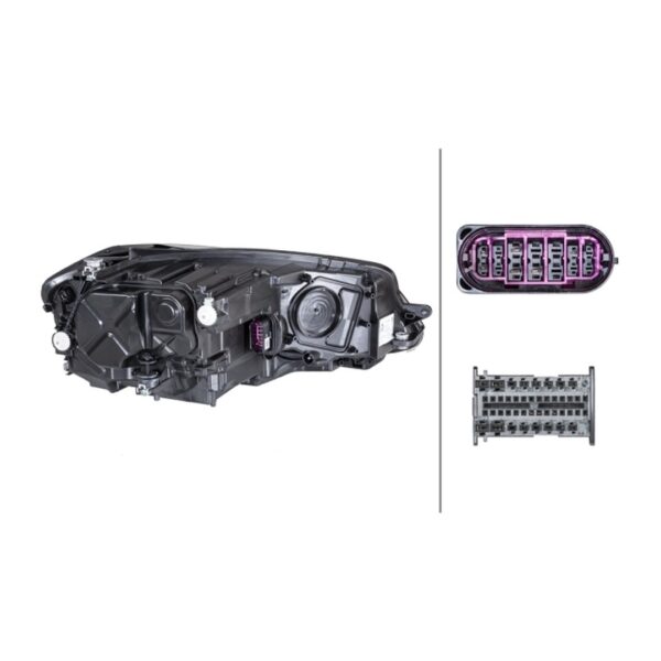 Faro Anteriore Sinistro Volkswagen Golf VII 2016+ – FULL LED Originale HELLA – foto 2