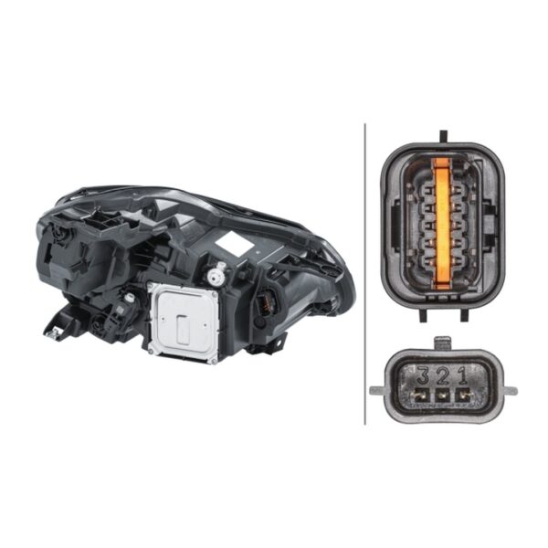 Faro Anteriore Sinistro Renault Captur II 2019+ – FULL LED Originale HELLA – foto 2