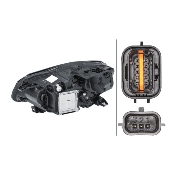 Faro Anteriore Destro Renault Captur II 2019+ – FULL LED Originale HELLA – foto 2