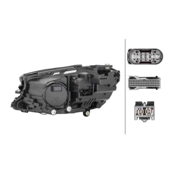 Faro Anteriore Destro Mercedes Classe E 2016+ – LED Originale HELLA – foto 2
