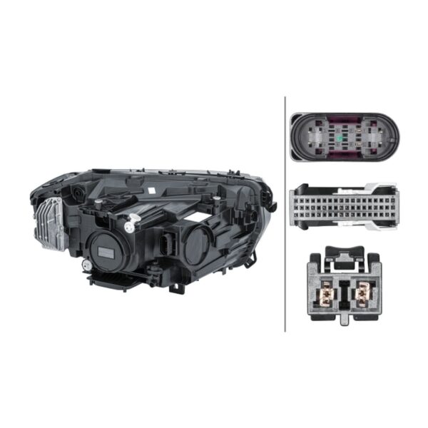 Faro Anteriore Sinistro Mercedes Eqa 2021+ – FULL LED Originale HELLA – foto 2