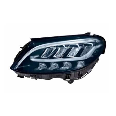 Faro Anteriore Sinistro Mercedes Classe C 2018+ – LED Originale HELLA, originale 205 906 21 06, 2059062106