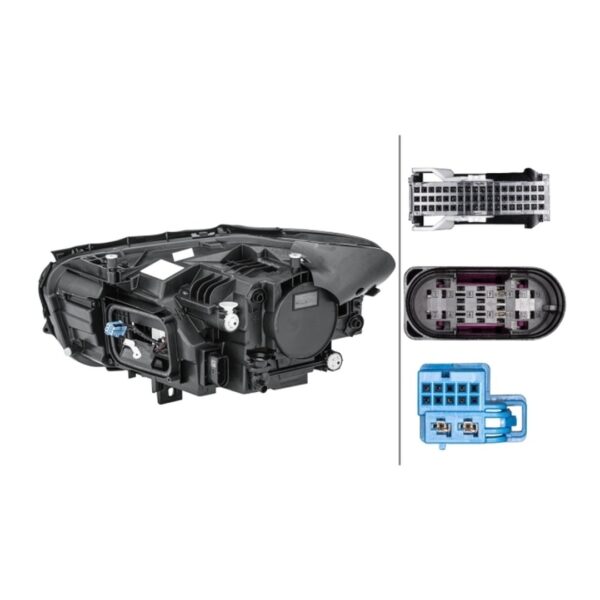 Faro Anteriore Destro Mercedes B-Klasse 2019+ – LED Originale HELLA – foto 2