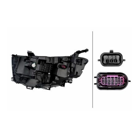 Faro Anteriore Destro Renault Kadjar 2022+ – LED Originale HELLA, originale 260103381R