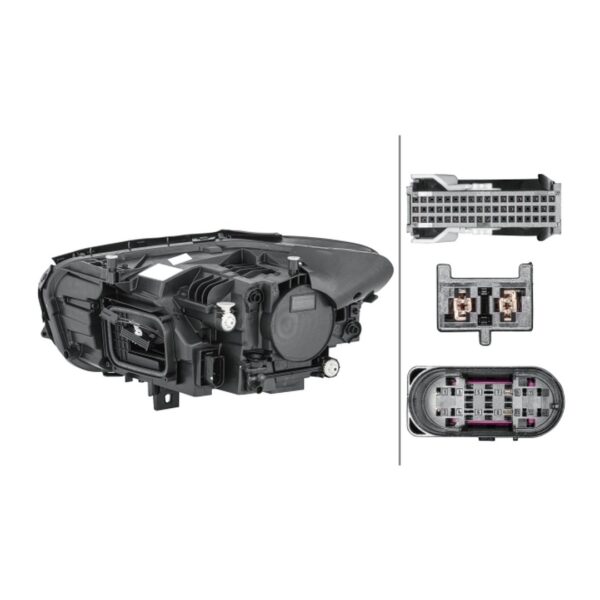 Faro Anteriore Destro Mercedes Classe A 2019+ – FULL LED Originale HELLA – foto 2