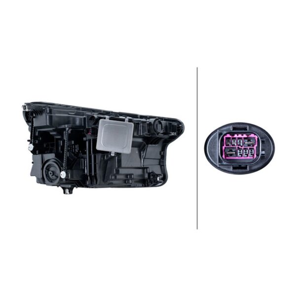 Linker Scheinwerfer Audi Q6 SQ6 e-tron 2024+ – LED Original HELLA – Bild 2