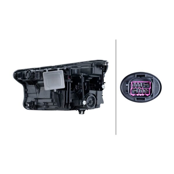Faro Anteriore Destro Audi Q6 SQ6 e-tron 2024+ – LED Originale HELLA – foto 2