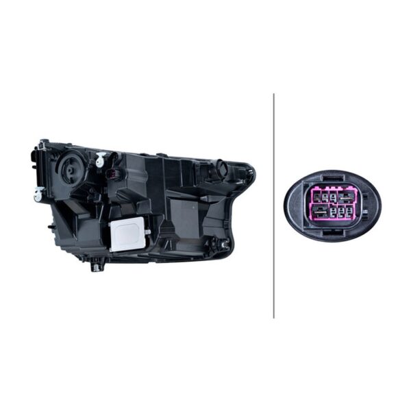 Faro Anteriore Sinistro Audi Q6 SQ6 e-tron 2024+ – FULL LED Originale HELLA – foto 2
