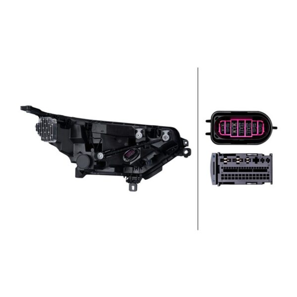 Faro Anteriore Sinistro Volkswagen ID. Buzz Furgone Electric 2022+ – LED Originale HELLA – foto 2