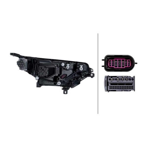 Faro Anteriore Sinistro Volkswagen ID. Buzz Bus Electric 2022+ – LED Originale HELLA – foto 2