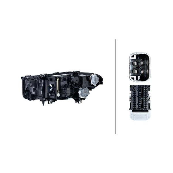 Scheinwerfer Rechts Bmw Serie 5 2020+ – LED Original HELLA – Bild 2