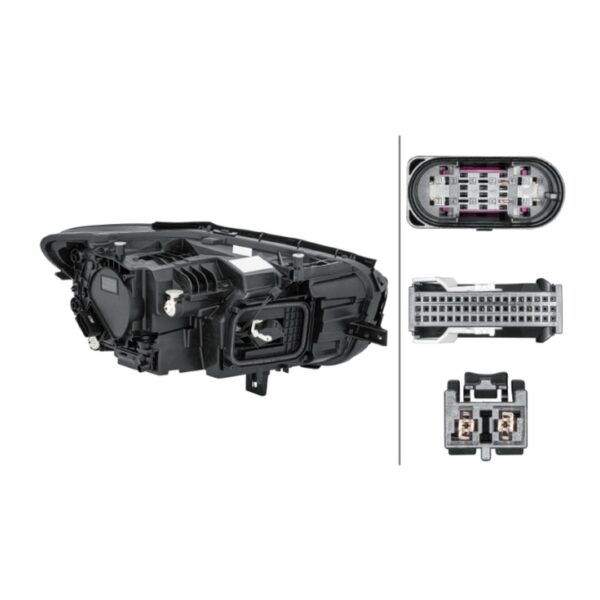 Faro Anteriore Sinistro Mercedes Citan 2021+ – LED Originale HELLA – foto 2