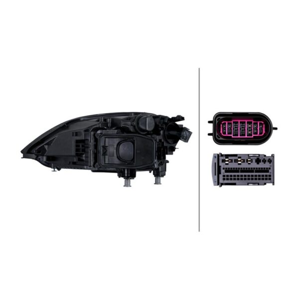 Faro Anteriore Destro Porsche Cayenne 2023+ – FULL LED Originale HELLA – foto 2