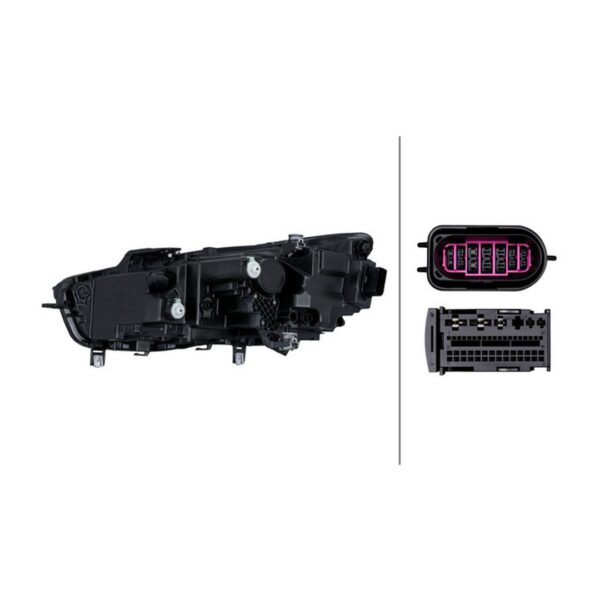 Scheinwerfer Rechts Seat Leon 1.5 Tsi 2024+ – LED Original HELLA – Bild 2