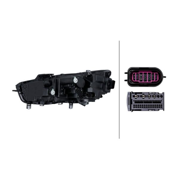 Faro Anteriore Destro Seat Leon 2024+ – LED Originale HELLA – foto 2