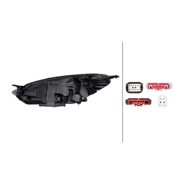 Faro Anteriore Destro Ford FIESTA VII 1.0 EcoBoost 2018+ – LED Originale HELLA – foto 2
