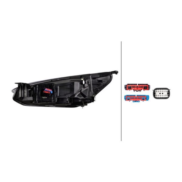 Scheinwerfer Rechts Ford Focus IV 2018+ – FULL LED Original HELLA – Bild 2