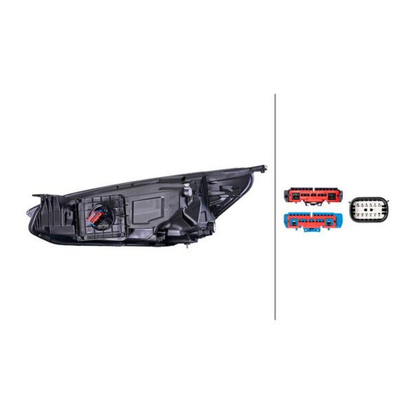 Scheinwerfer Rechts Ford Focus 2019+ – FULL LED Original HELLA – Bild 2