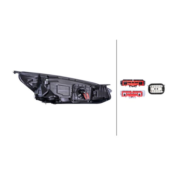 Faro Anteriore Sinistro Ford Focus 2018+ – FULL LED Originale HELLA – foto 2