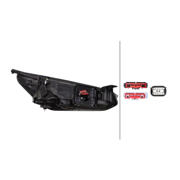 Scheinwerfer Links Ford Focus IV 2018+ – FULL LED Original HELLA – Bild 2