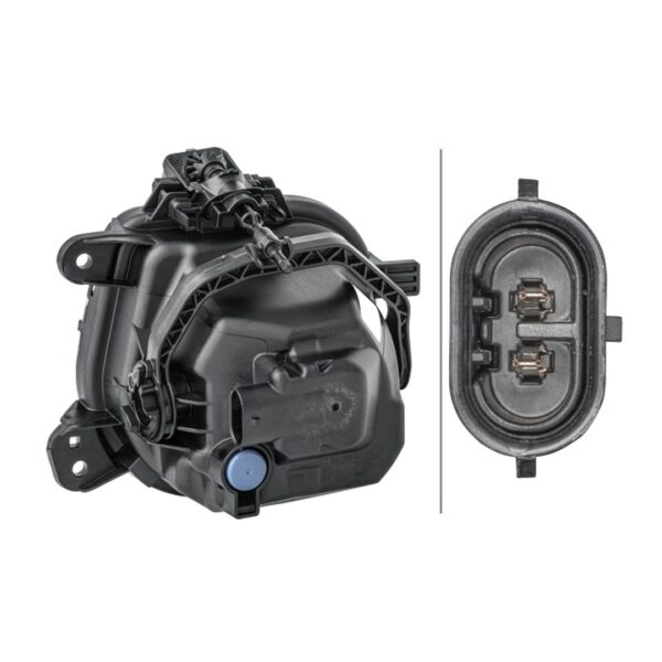 Fendinebbia Destro Bmw X5 2014+ – LED Originale HELLA – foto 2