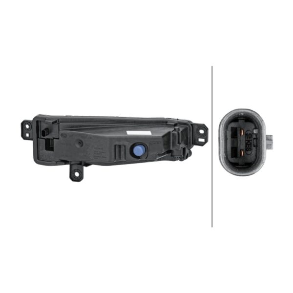 Fendinebbia Destro Bmw X5 2018+ – LED Originale HELLA – foto 2