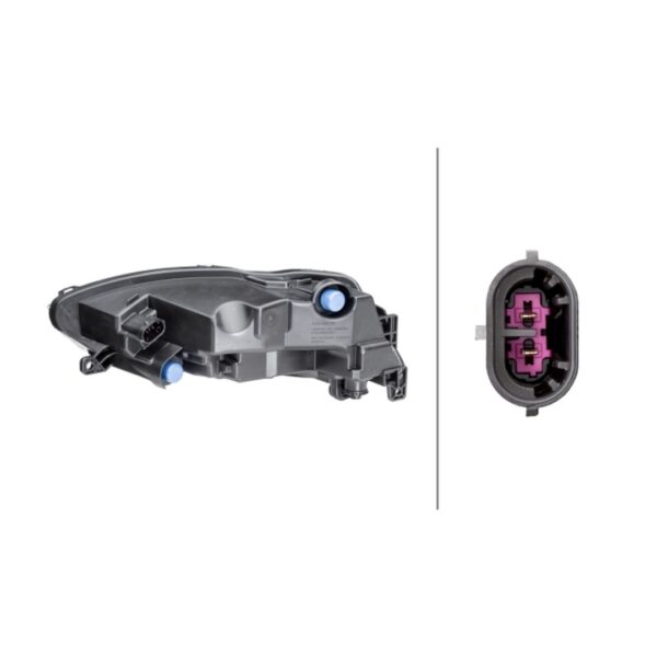 Fendinebbia Destro Seat Leon 2012+ – LED Originale HELLA – foto 2