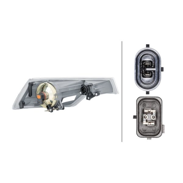 Fendinebbia Sinistro Citroen C5 III 2008-2010 – H8 Originale HELLA – foto 2