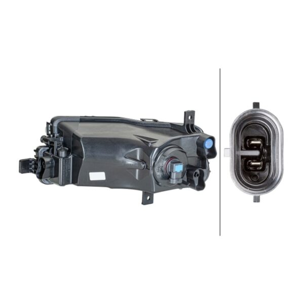 Fendinebbia Destro Volkswagen T6 Furgone 2015+ – H11 Originale HELLA – foto 2