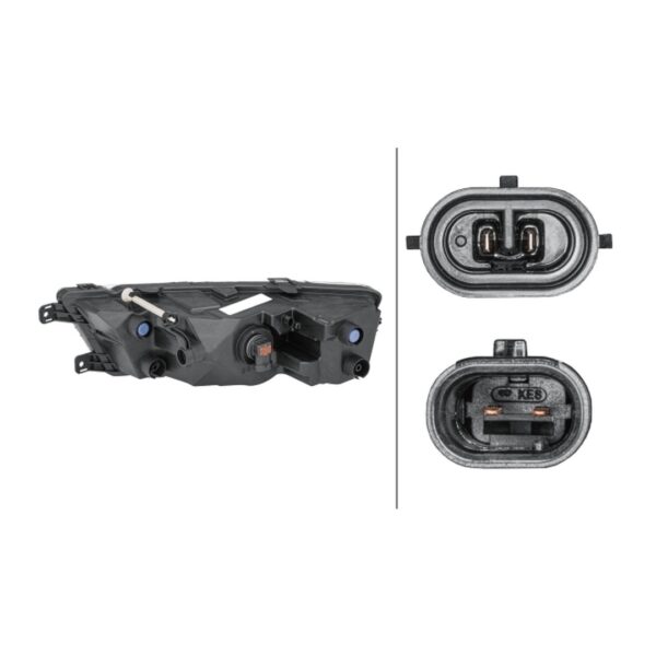 Nebelscheinwerfer mit DRL Rechts Skoda Rapid 2012+ Original HELLA – Bild 2