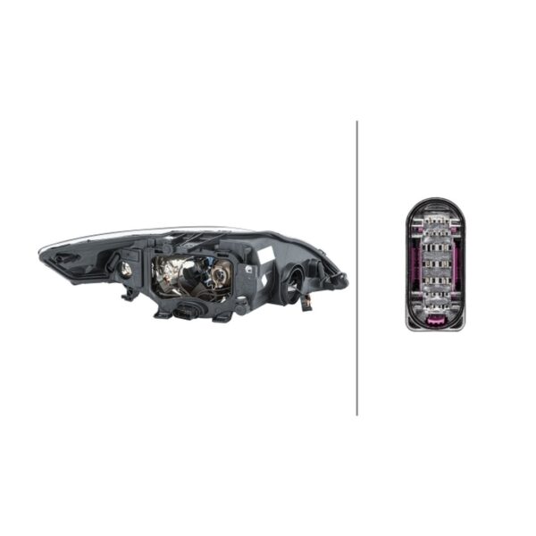 Faro Anteriore Sinistro Ford Mondeo IV Turnier 2007+ – H7-H1 Originale HELLA – foto 2