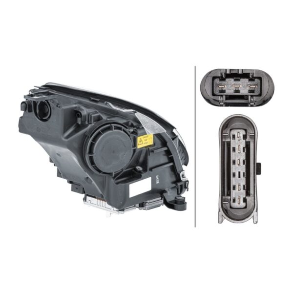 Faro Anteriore Sinistro Mercedes Classe R 2005-2010 – Bi-Xenonn Originale HELLA