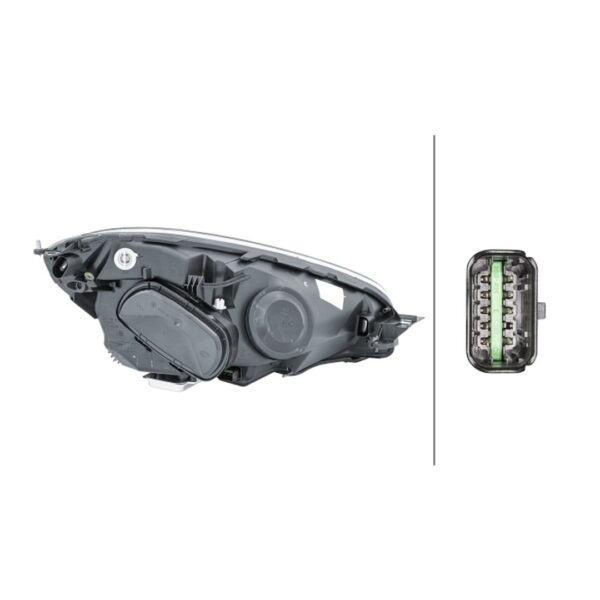 Faro Anteriore Sinistro Citroen C4 Grand Picasso I 2007+ – Bi-Xenonn Originale HELLA